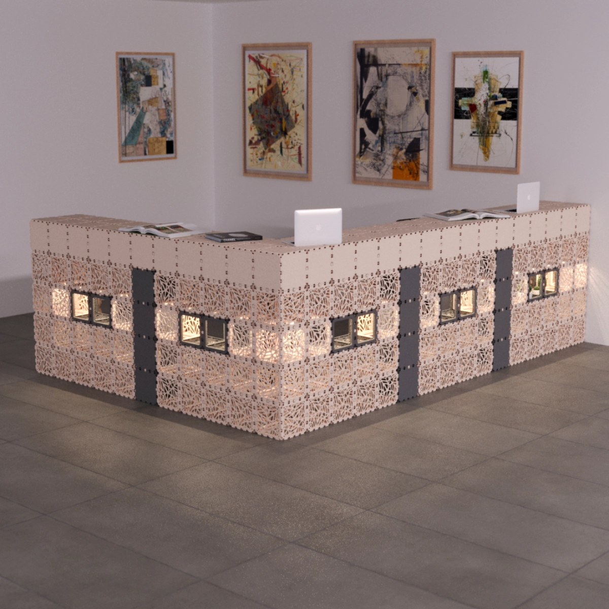 Cubi di design modulari per infinite possibilità